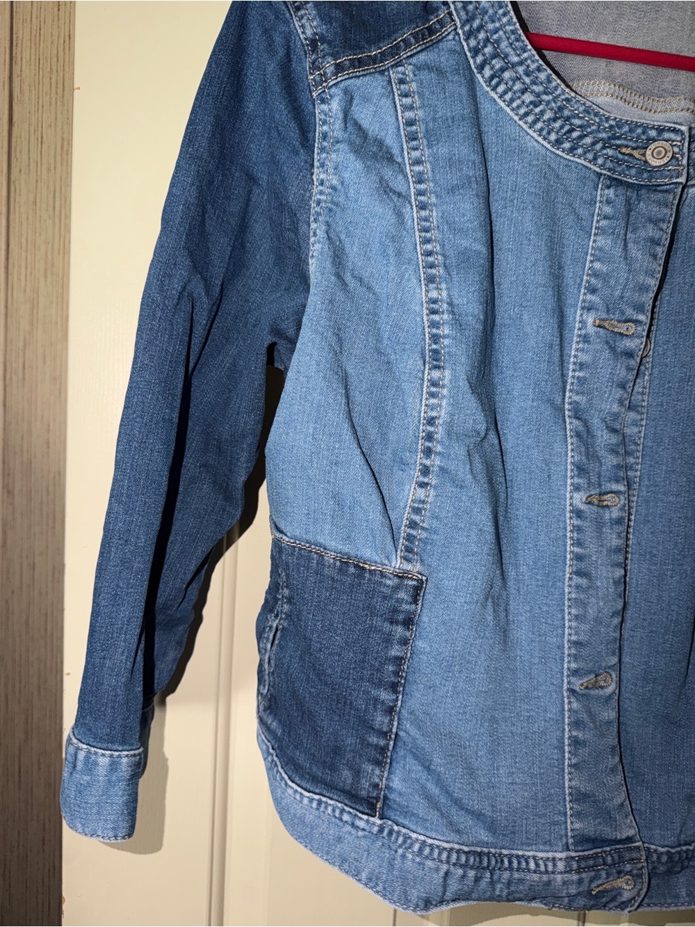 I ❤️ Ronson Light Wash Jean jacket - Picture 2 of 4